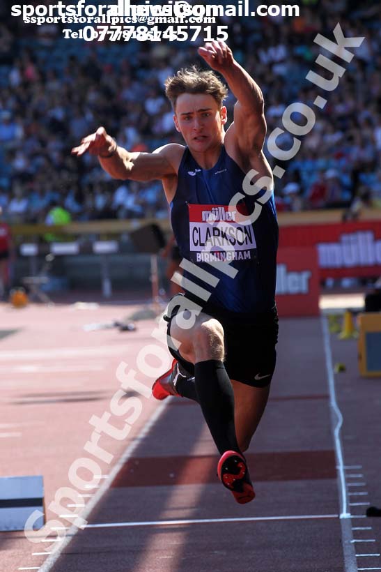 Mens triple jump, 2019 Muller British Championships, Alexander Stadium, Birmingham. Photo: David T. Hewitson/Sports for All Pics